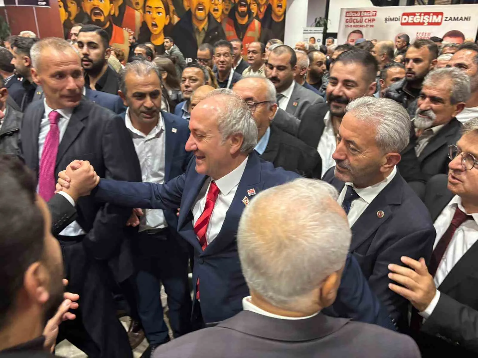 Cumhuriyet Halk Partisi Kocaeli il Kongresi’nde yeni başkan Erdem Ercan