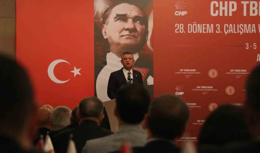 CHP’nin TBMM Grubu 28. Dönem 3. Çalışma ve Değerlendirme Toplantısı