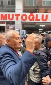 Rize’nin Fındıklı ilçesinde dün Ankara Garı saldırısında hayatını kaybedenleri anmak