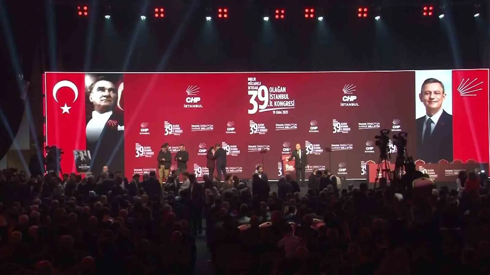 CHP’nin 39. Olağan İstanbul İl Kongresi YSK’nın durdurma talebi reddi