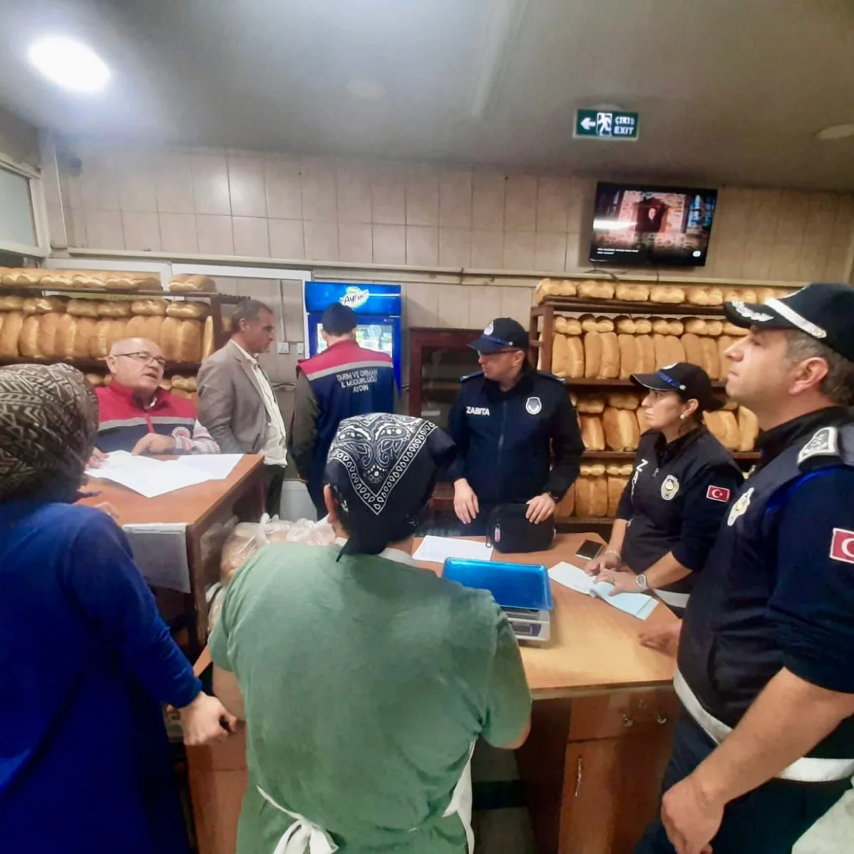 Aydın’ın Çine ilçesinde Zabıta Müdürlüğü ekipleri ile İlçe Tarım ve