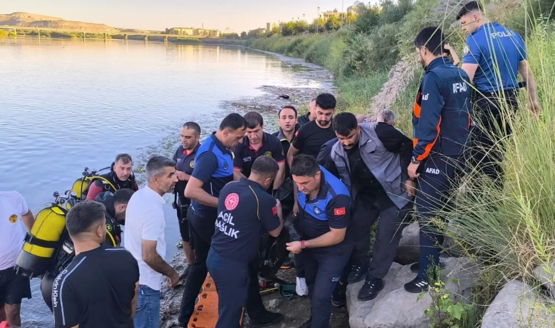 Şırnak’ın Cizre ilçesinde köprüden Dicle Nehri’ne atlayan gencin cansız bedeni