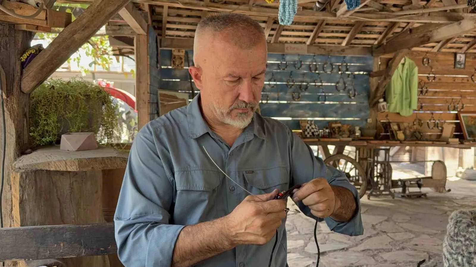 Düzce’de at çiftliği ve restoran işletmeciliği yapan Murat Seyok, çocukluktan