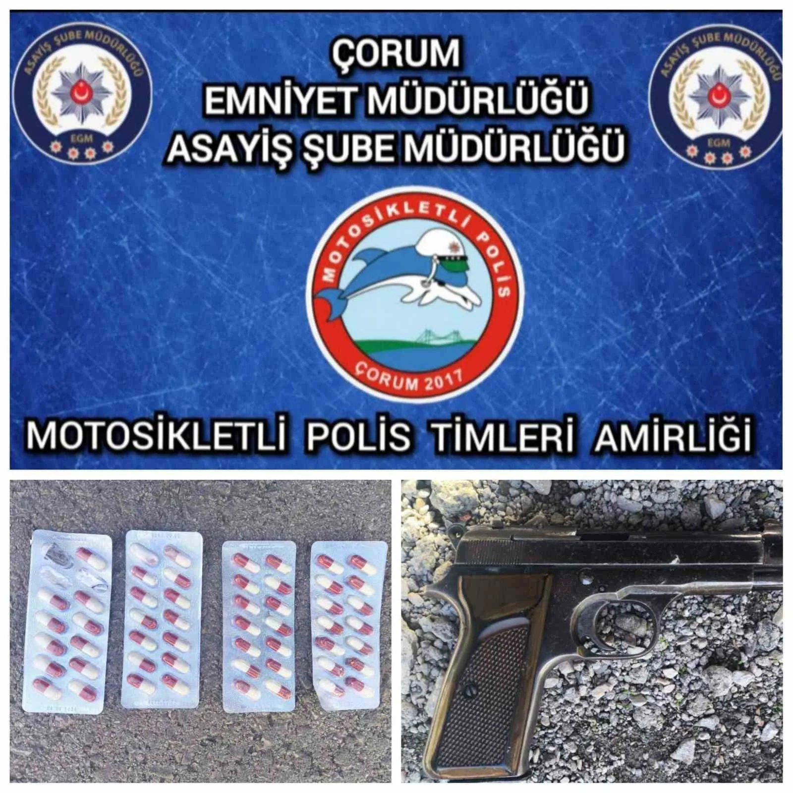 Çorum’da polis ekiplerince gerçekleştirilen denetimlerde haklarında yakalama kararı bulunan 5