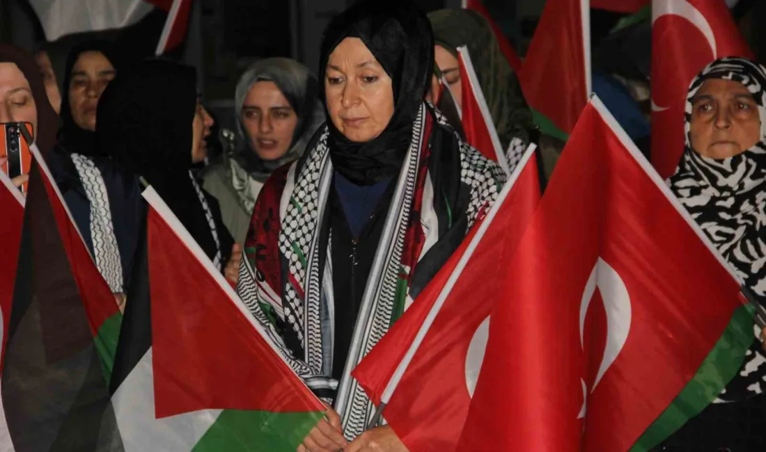 Çorum’da yüzlerce vatandaş, Gazze’ye insani yardım taşıyan Küresel Sumud Filosu’na