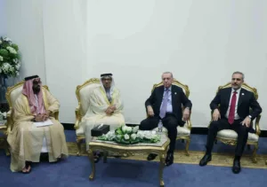 Cumhurbaşkanı Recep Tayyip Erdoğan, Gazze konulu Barış Zirvesi’ne katılmak üzere