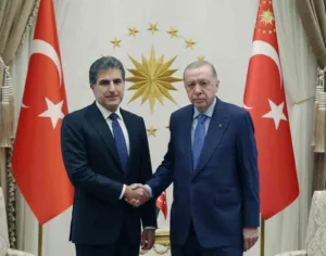 Cumhurbaşkanı Erdoğan, Irak Kürt Bölgesel Yönetimi Başkanı Barzani’yi kabul etti.