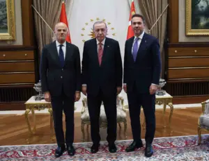 Cumhurbaşkanı Recep Tayyip Erdoğan, İtalya Milli Hidrokarbon Ajansı (ENI) Başkanı