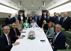 Cumhurbaşkanı Recep Tayyip Erdoğan, “Filistin’de çözümün nasıl gerçekleşebileceğini Sayın Trump’a