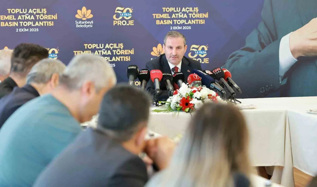 Cumhurbaşkanı Recep Tayyip Erdoğan, 4 Ekim Cumartesi günü Sultanbeyli’de düzenlenecek