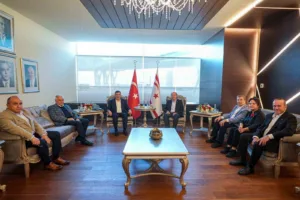 Cumhurbaşkanı Yardımcısı Cevdet Yılmaz, Kuzey Kıbrıs Türk Cumhuriyeti’ndeki (KKTC) temaslarını
