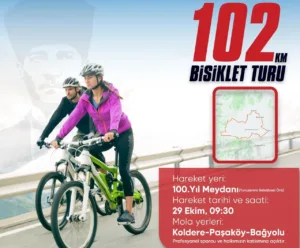 Yunusemre Belediyesi, Cumhuriyetin kuruluşunun 102. yıldönümü onuruna bisiklet turu düzenleyecek.