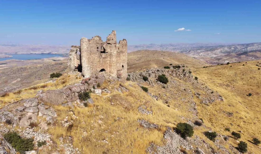 Elazığ’ın Baskil ilçesinde, bin 400 metre rakımlı Muşar Dağı zirvesinde