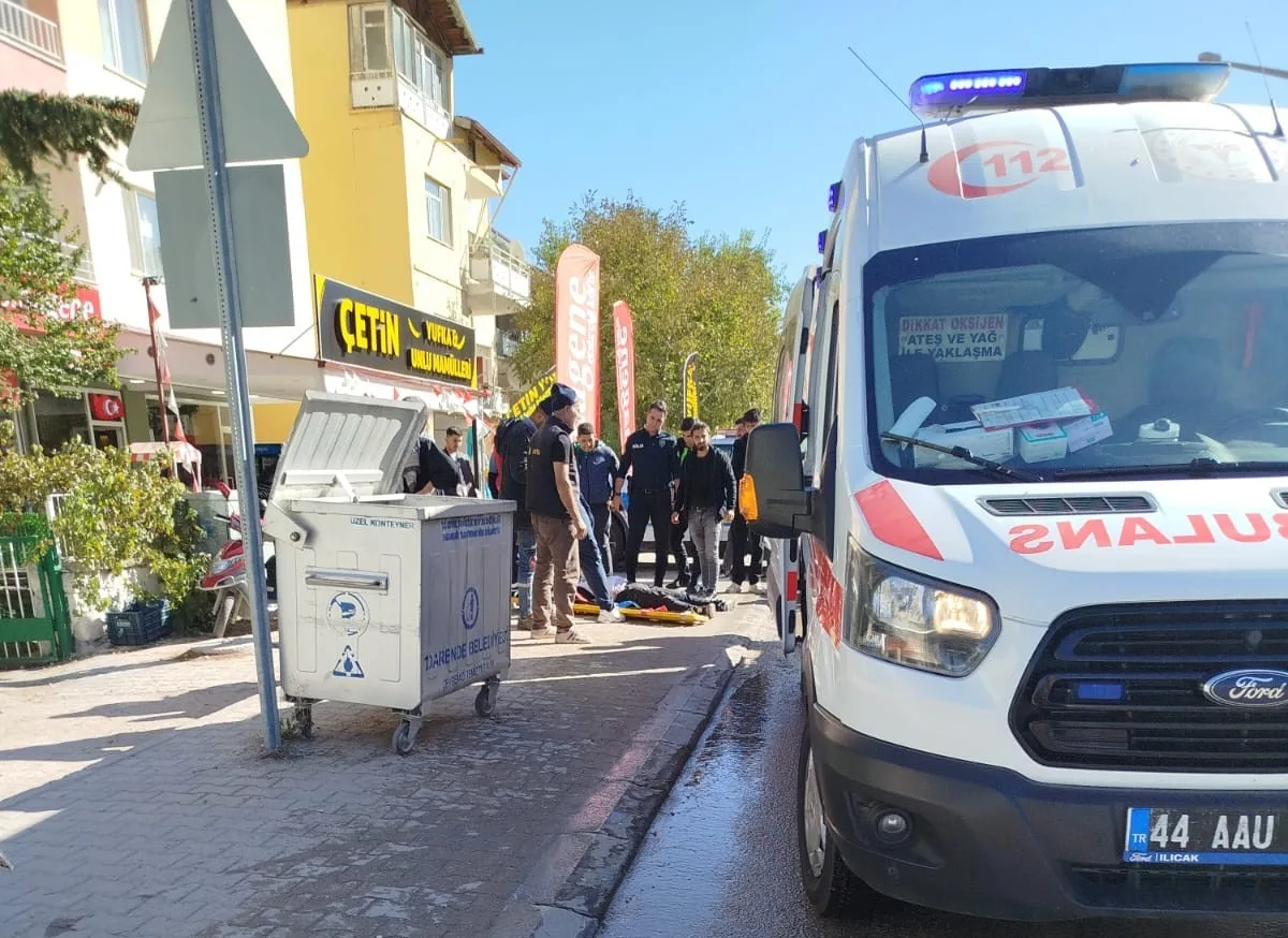 Malatya’nın Darende ilçesinde otomobil ile motosikletin karıştığı trafik kazasında 1