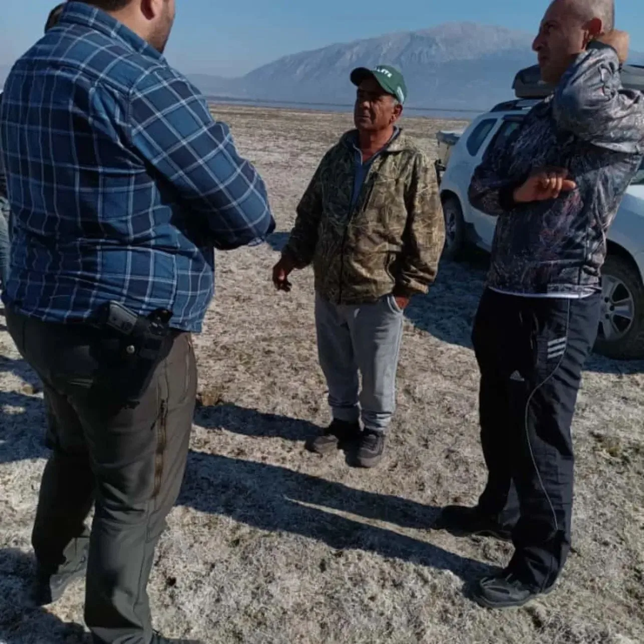 Denizli’de kaçak avcılık ile mücadele kapsamında DKMP ekipleri tarafından yapılan