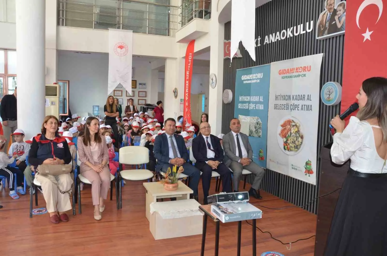 Dünya Gıda Günü etkinlikleri kapsamında Pamukkale Akvadi TOKİ Anaokulunda Denizli