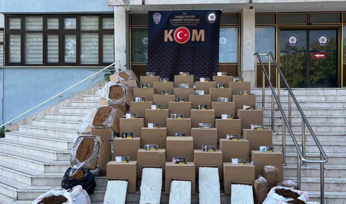 DENİZLİ (İHA) – Denizli’de polis ekiplerinin düzenlediği eş zamanlı operasyonlarda