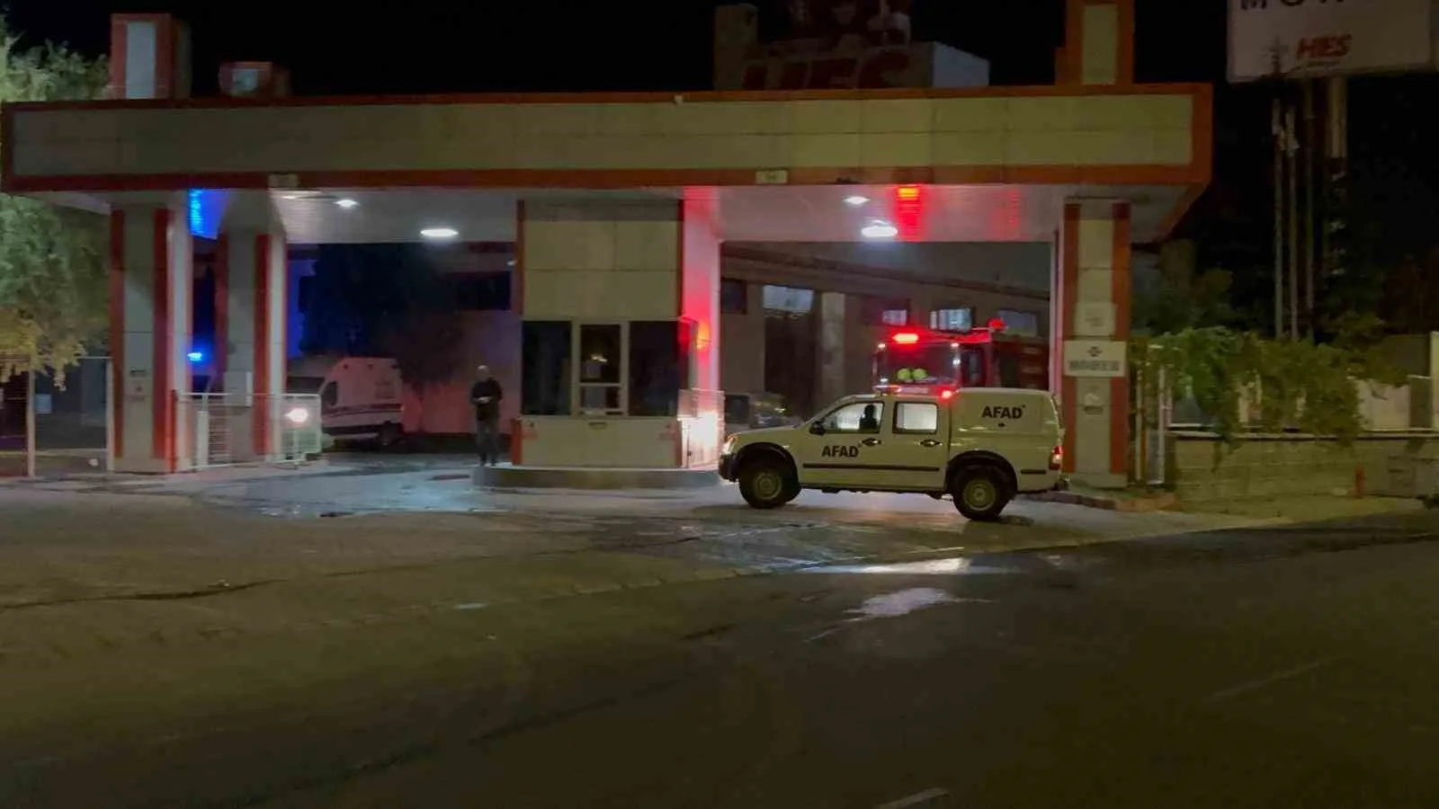 Kayseri’de bir deterjan fabrikasında zehirlenme ihbarı üzerine iş yerine giden