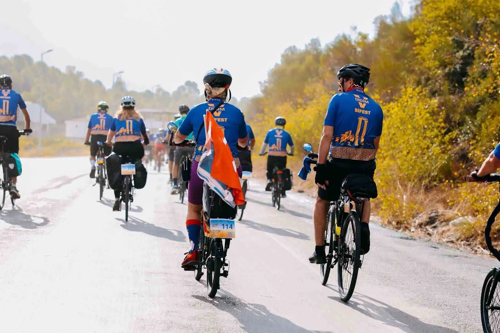 Didim Belediyesi’nin katkılarıyla, Didim Poseidon Bisiklet Spor Kulübü tarafından bu