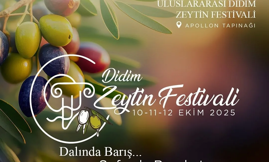 Bu yıl 7.’si düzenlenecek olan Uluslararası Didim Zeytin Festivali için