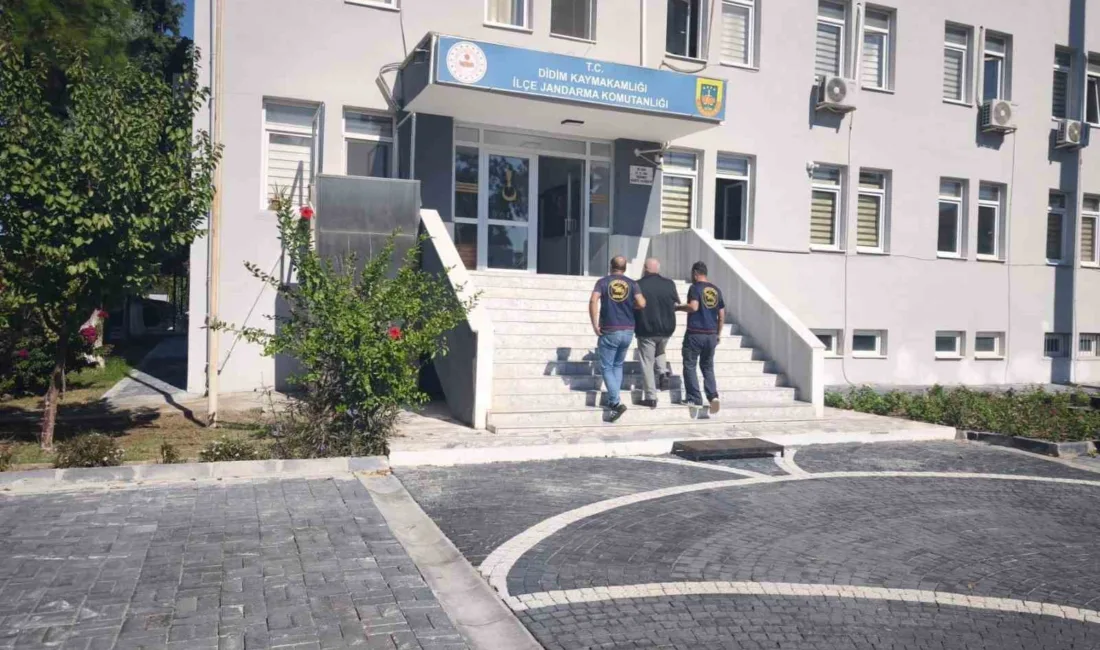 Aydın’ın Didim ilçesinde hakkında 8 yıl 2 ay hapis cezası