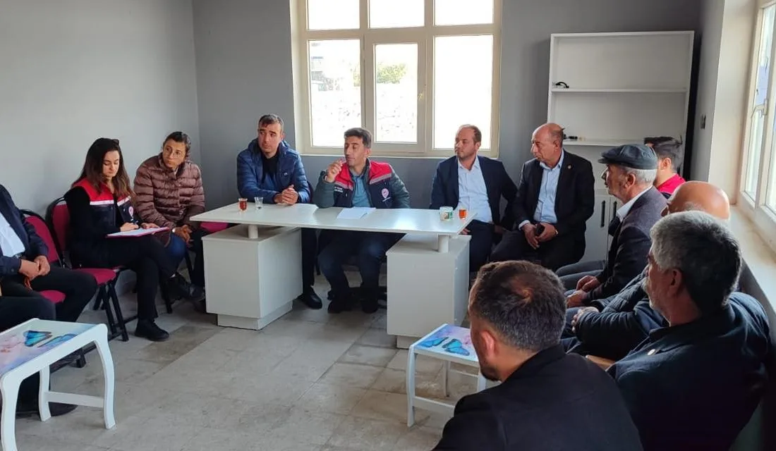 Digor’da çiftçilere yönelik eğitimler hız kesmeden devam ediyor. Kars Tarım