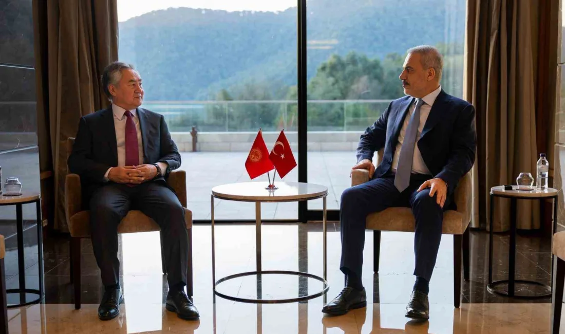 Dışişleri Bakanı Hakan Fidan, Azerbaycan’da Kırgızistan Dışişleri Bakanı Ceenbek Kulubayev