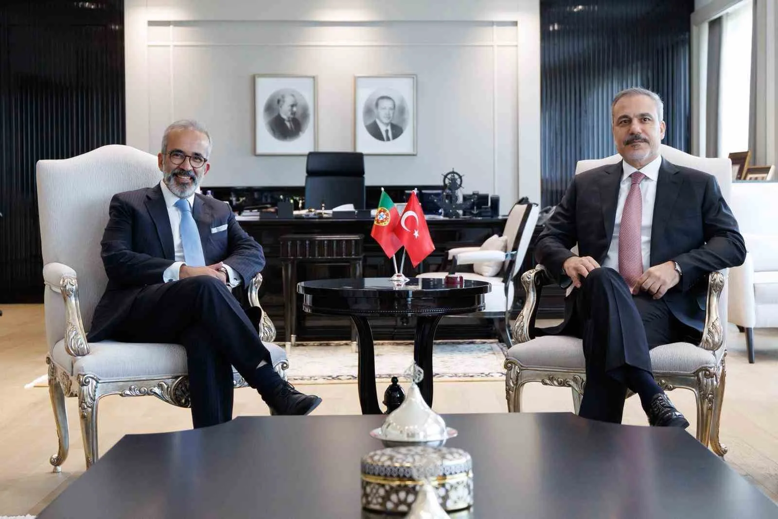 Dışişleri Bakanı Hakan Fidan, Portekiz Devlet ve Dışişleri Bakanı Paulo