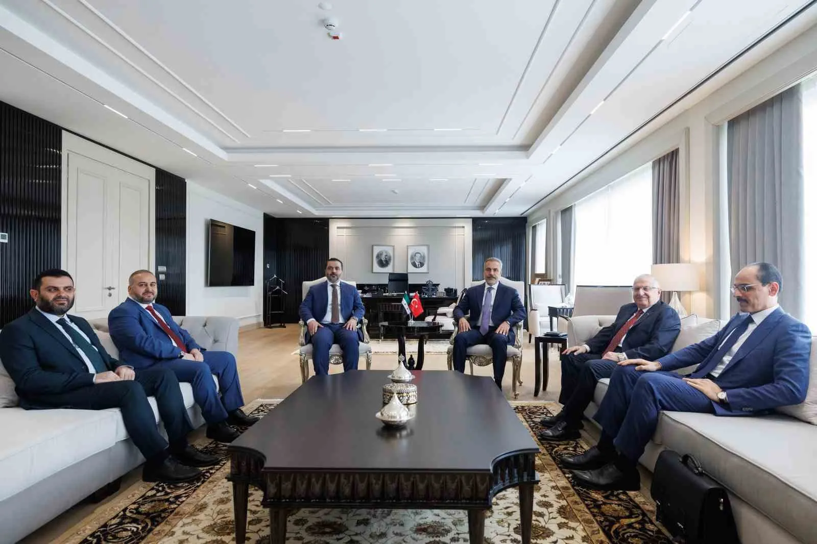 Dışişleri Bakanlığı’nda Türk ve Suriyeli yetkililer arasında güvenlik alanındaki iş