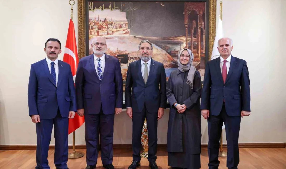 Diyanet İşleri Başkan Yardımcılığına atanan Prof. Dr. Ahmet İshak Demir,