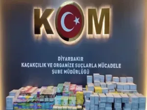 Diyarbakır polis ekiplerince eylül ayında düzenlenen kaçakçılık operasyonlarında 51 şüpheli