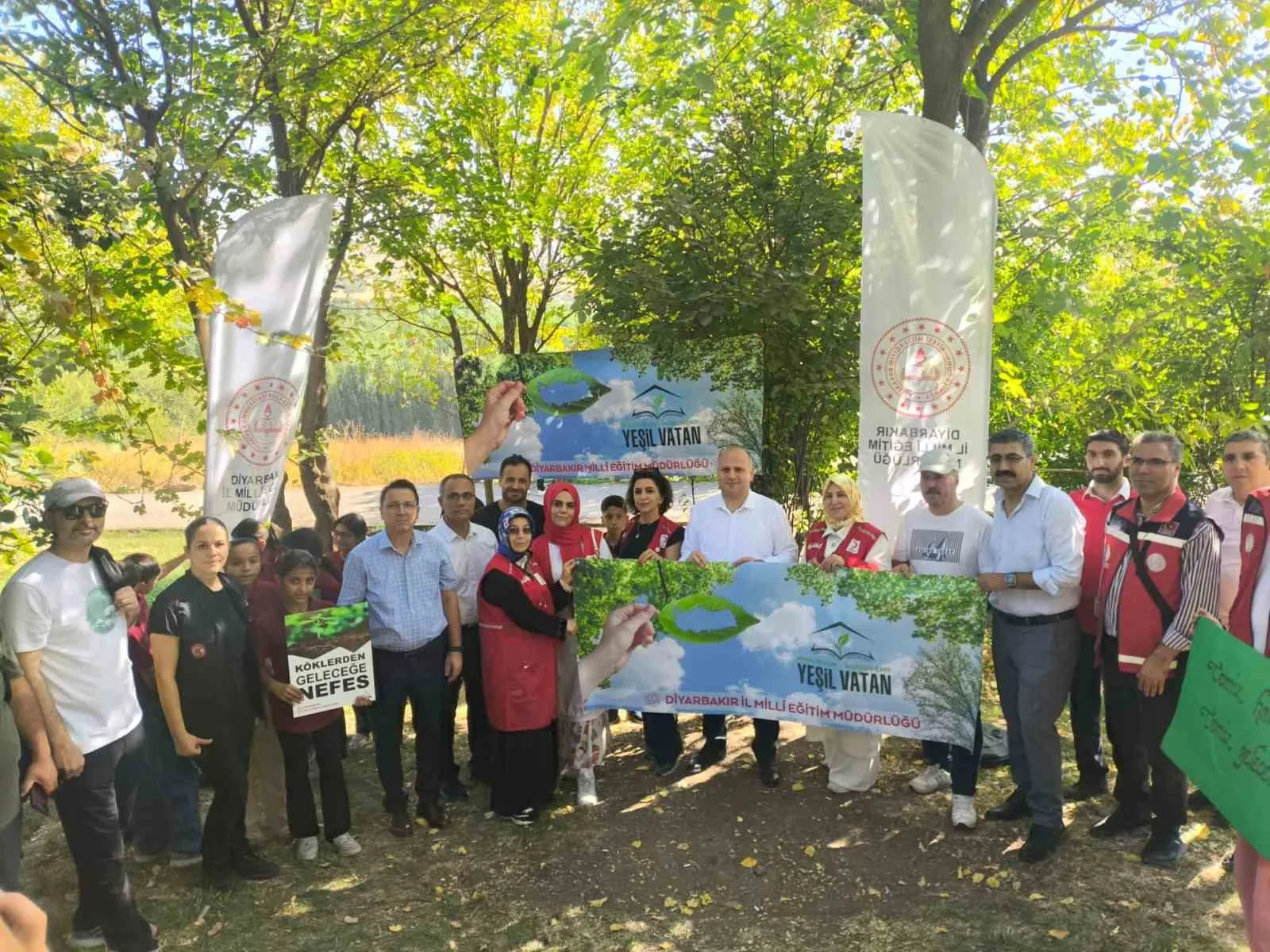 Milli Eğitim Bakanlığı koordinesinde yürütülen “Benim Okulum Geleceğe Çare: Yeşil