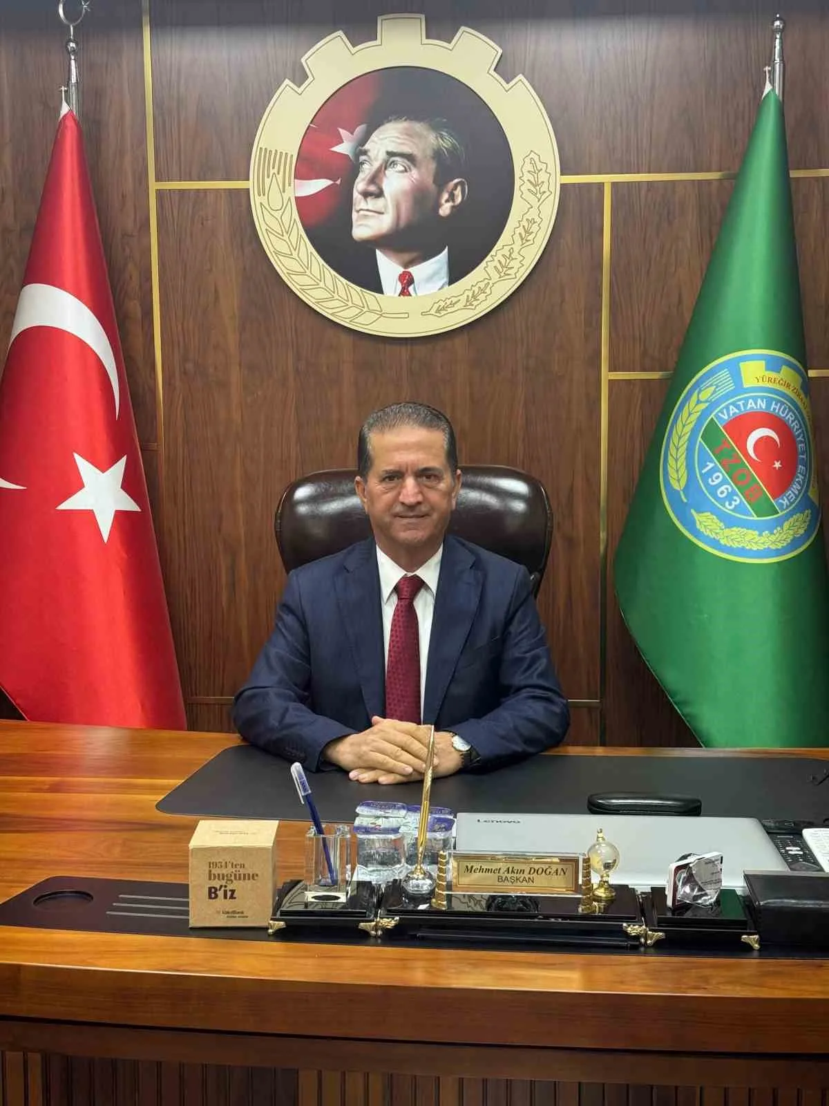 Adana Yüreğir Ziraat Odası Başkanı Mehmet Akın Doğan, tarım arazilerinin