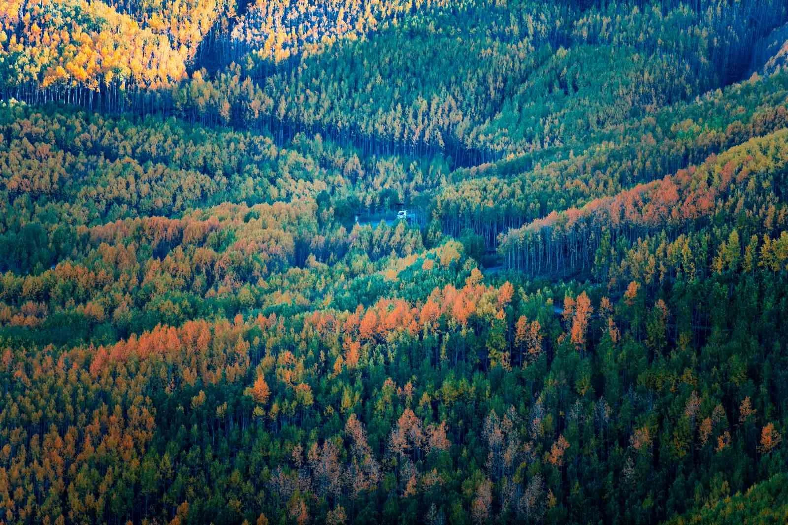 Kayseri’nin Hacılar ilçesinde şehrin gürültüsünden uzak, doğayla iç içe zaman