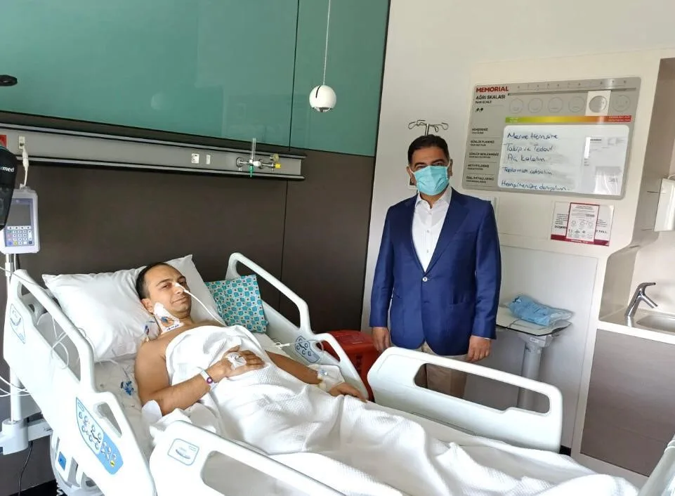 Araştırma Görevlisi Dr. Melih Özden, bir süredir tedavi gören ve