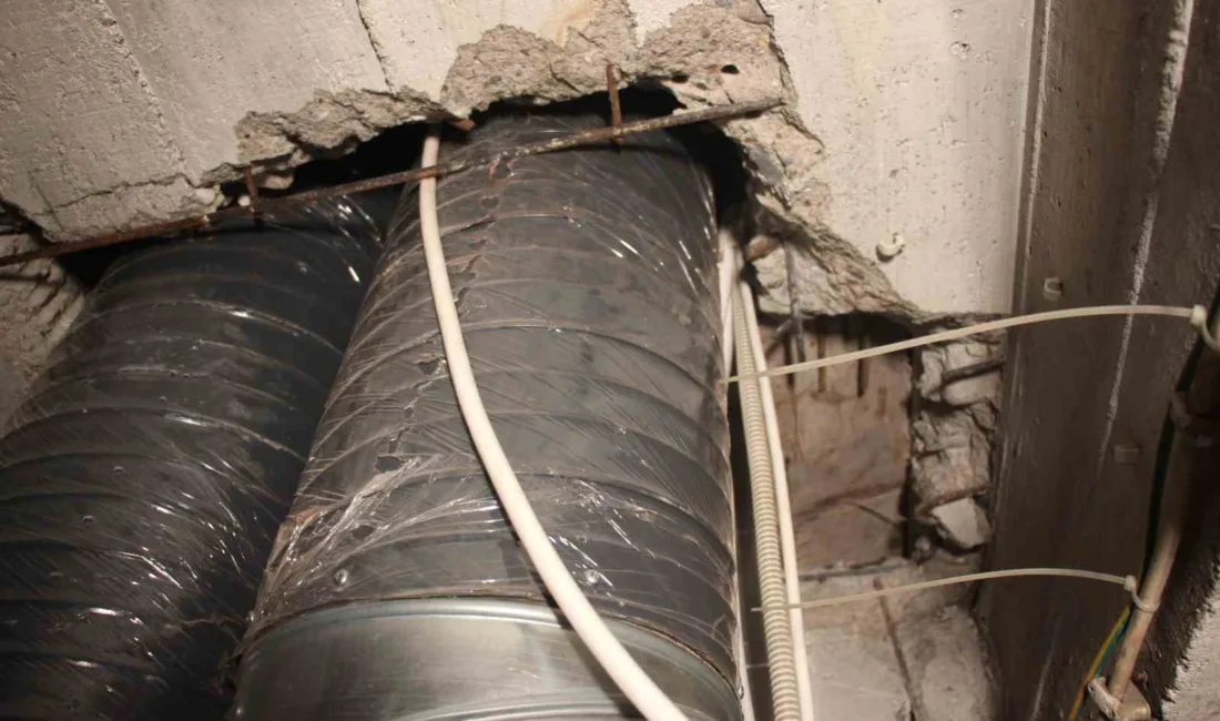 Aydın’ın Efeler ilçesi Kurtuluş Mahallesi’nde bulunan Büyük Menderes Apartmanlarının zemin