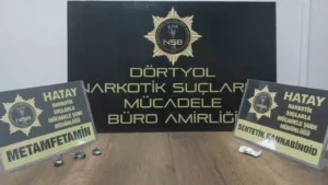 Hatay’ın Dörtyol ilçesinde uyuşturucu madde ticareti yapan şüpheli şahıslara yönelik