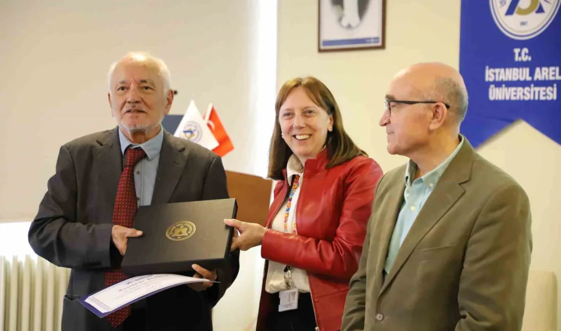 Gazeteci ve akademisyen Prof. Dr. Haluk Şahin, İstanbul Arel Üniversitesi