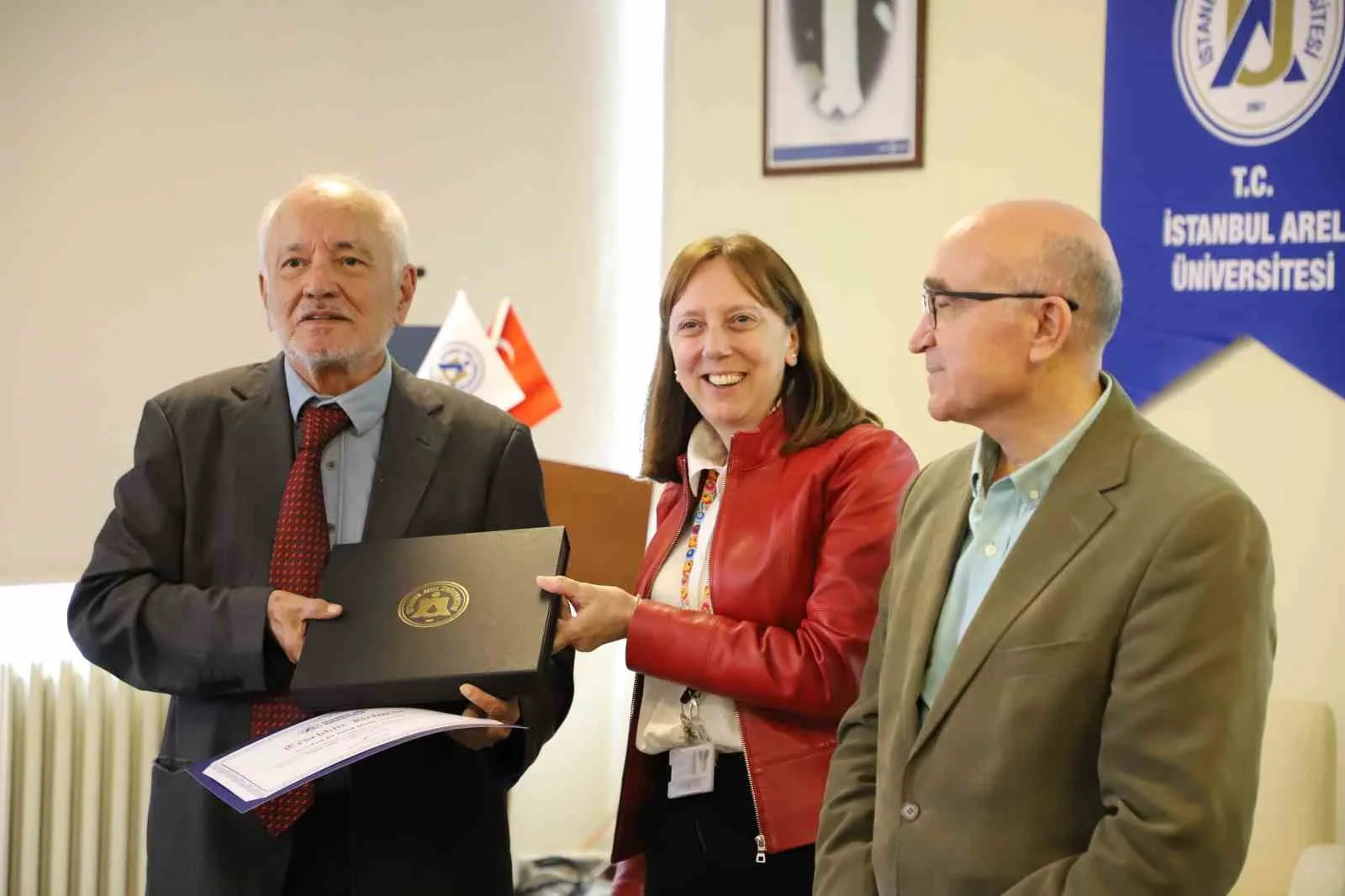 Gazeteci ve akademisyen Prof. Dr. Haluk Şahin, İstanbul Arel Üniversitesi