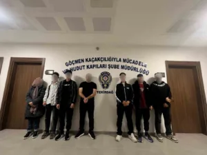 Tekirdağ İl Emniyet Müdürlüğü ekipleri tarafından düzenlenen operasyonda, düğün arabası