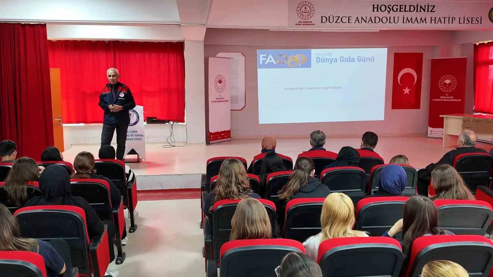 Düzce İl Tarım ve Orman Müdürlüğünce Birleşmiş Milletler Gıda ve