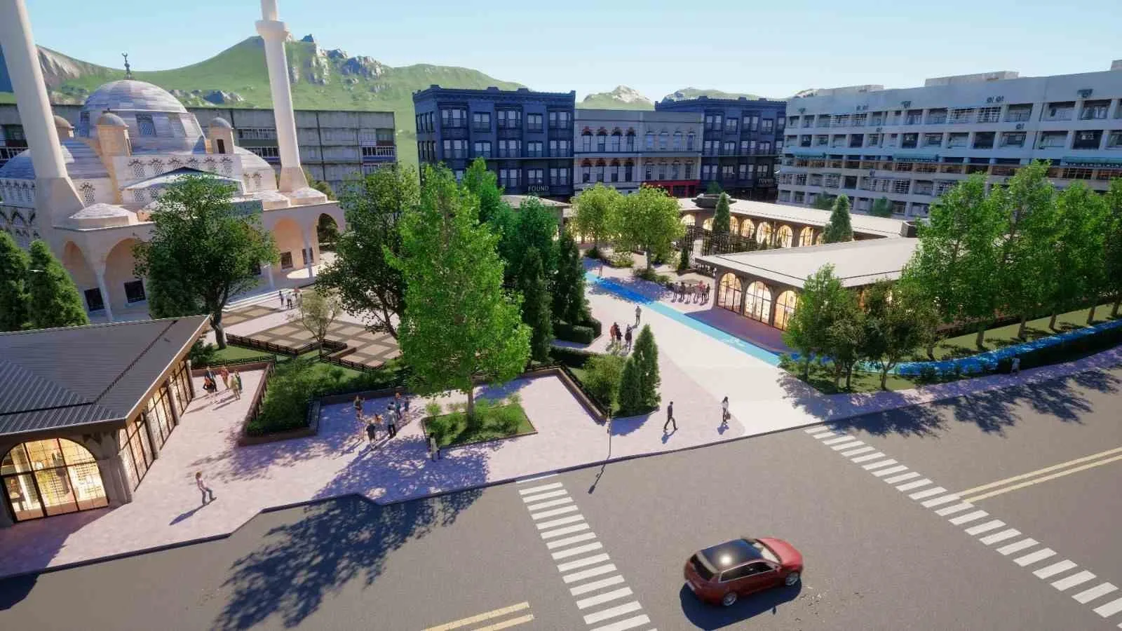 Düzce Belediye Başkanı Dr. Faruk Özlü, Cedidiye Kent Meydanı 2.