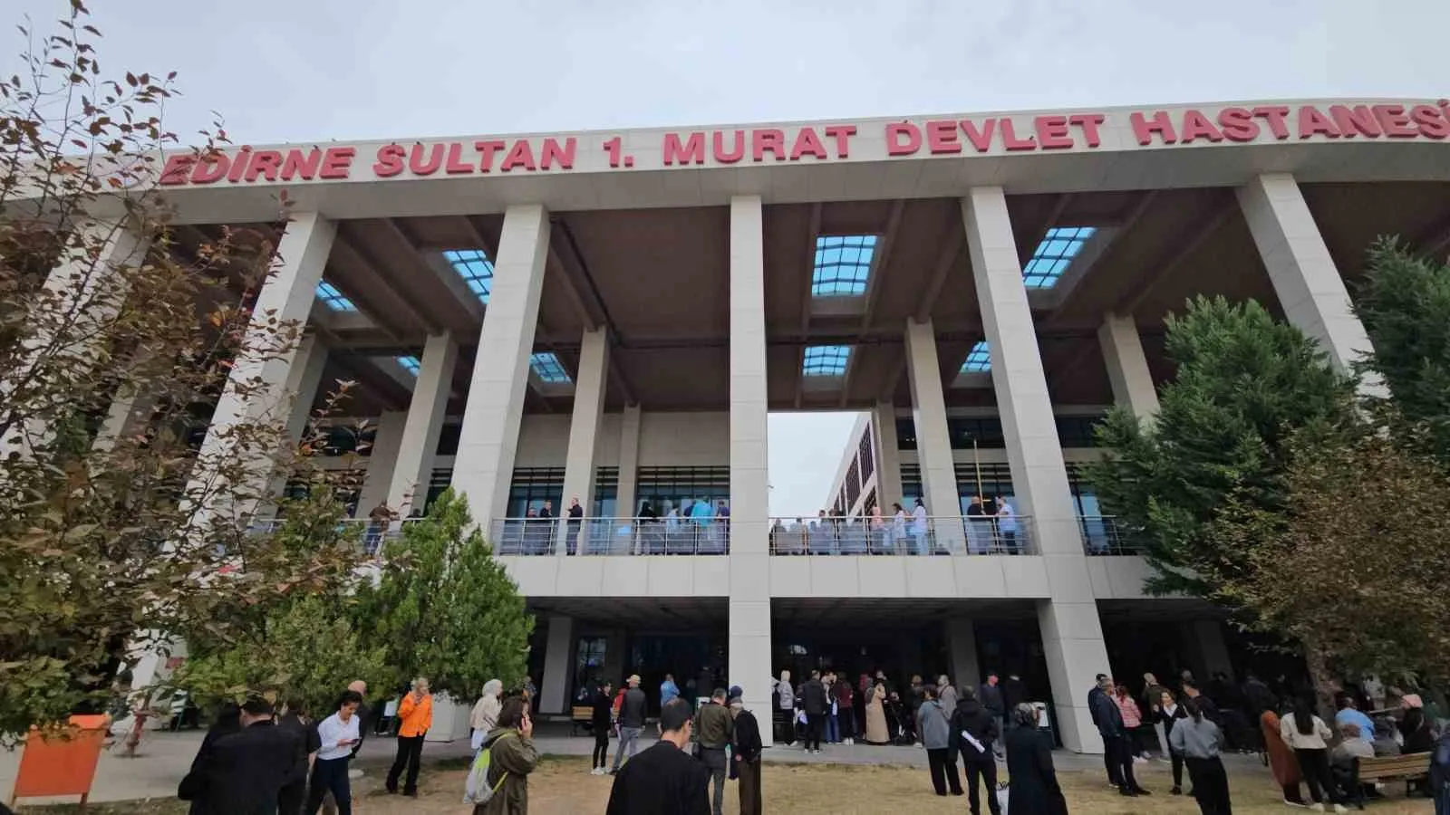 Edirne Sultan I. Murat Devlet Hastanesi’nin üroloji servisinde, henüz belirlenemeyen