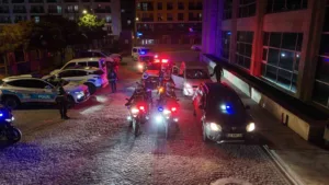 Edirne İl Emniyet Müdürlüğü tarafından çok sayıda polis ve gece