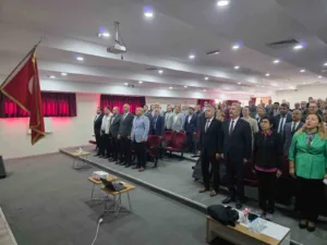 Efeler İlçe Milli Eğitim Müdürlüğü, okul müdürlerine yönelik düzenlediği toplantıda