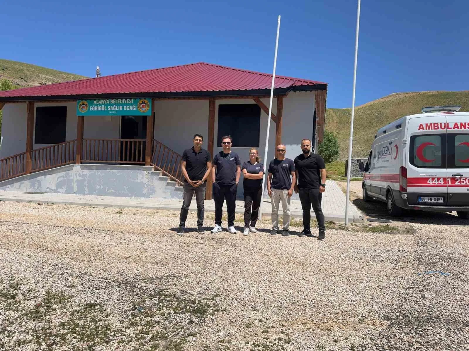 Alanya Belediyesi’nin yaz mevsiminde yaylalarda hizmet veren sağlık birimleri, sezonu