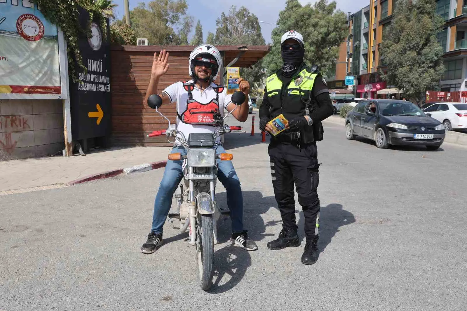 HATAY (İHA) – Hatay’da polis ekipleri, kazaların çoğunluğunu oluşturan motosiklet