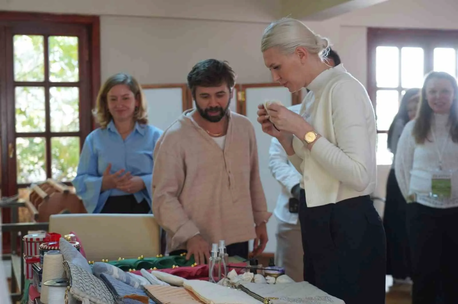 Bilecik Belediyesi destekleriyle tanıtıcı ürünler üreten Bilecik Kadın Girişimi Üretim