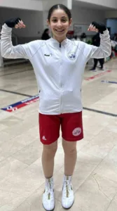 Elazığ Belediyespor boksörü Elif Naz Çeçen, Yıldızlar Boks Milli Takım