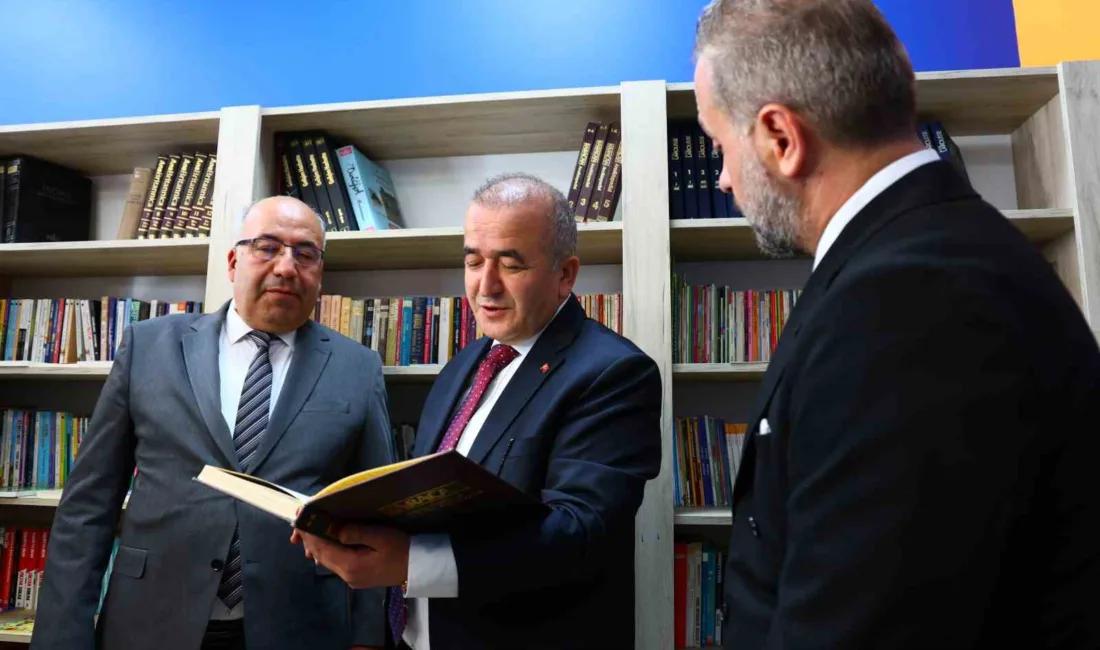 Elazığ Dumlupınar İlkokulu’nda öğrencilerin okuma alışkanlıklarını geliştirmek amacıyla yeni bir